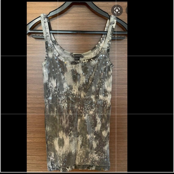 A|X Armani Exchange Gray tank top - Picture 1 of 3